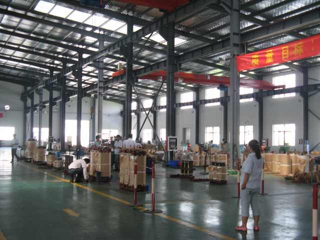 淮北变压器生产车间